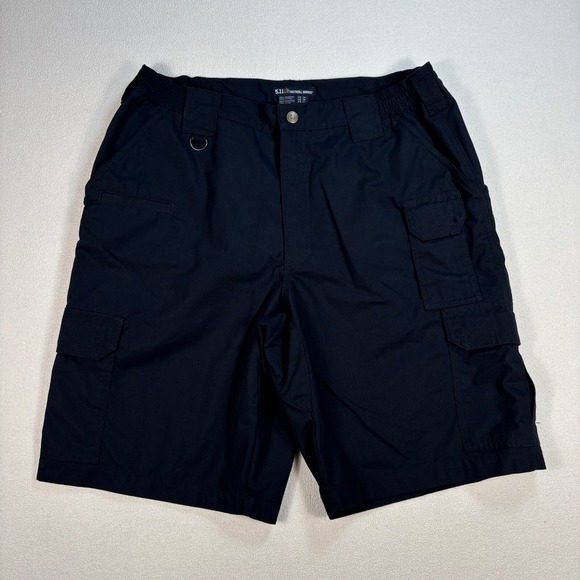 5.11 Tactical Taclite Pro 10" Ripstop Shorts Men's 34 Dark Navy Durable 73308 - Picture 1 of 13